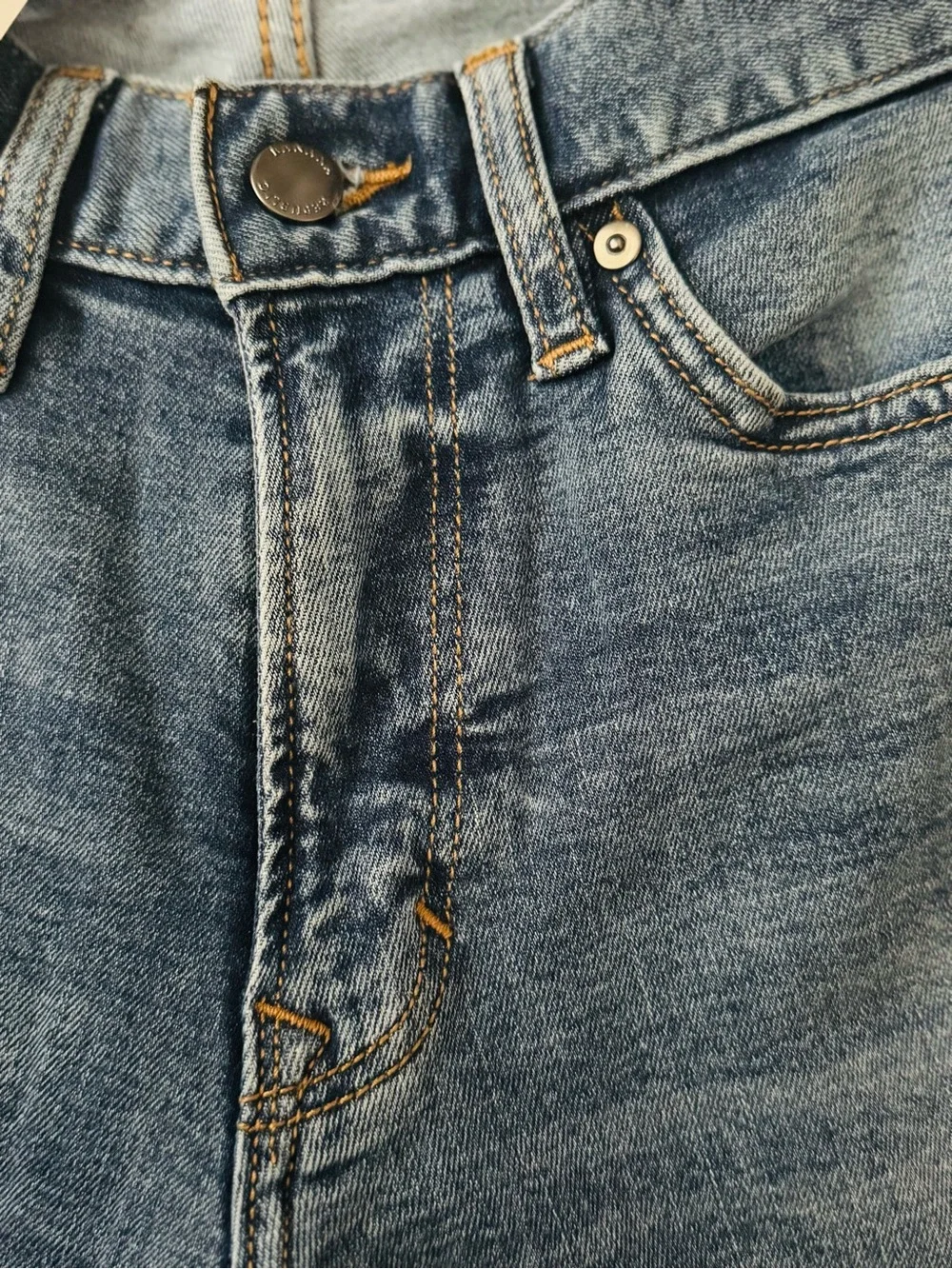 Banana Republic Travel Jean Bundle Men’s Black & Medium Wash Blue Denim
